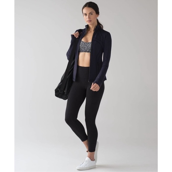 lululemon athletica Other - Lululemon Free To Be Bra Daisy Dust Alpine White Black Sz 6